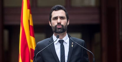 Roger Torrent, expresidente del Parlamento de Cataluña