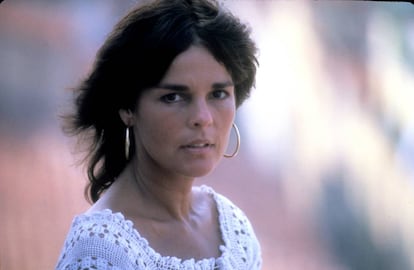 Ali MacGraw en una imagen de 1983.