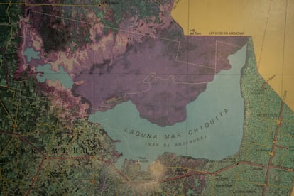 Mapa antiguo perteneciente al Museo Fotografico. 