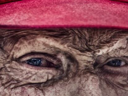 Niki Lauda, en el circuito de Hockenheim.