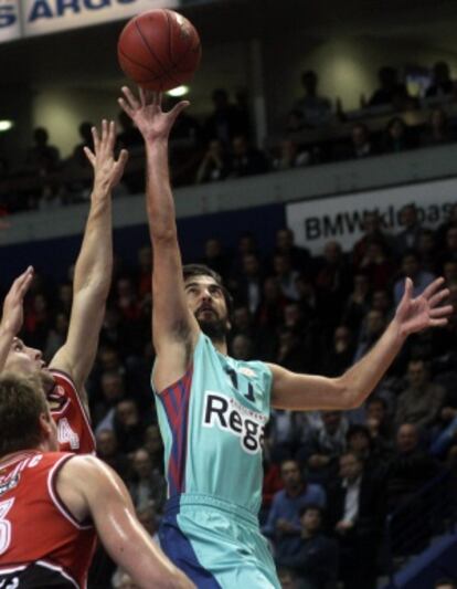 Navarro, en el partido ante el Lietuvus.