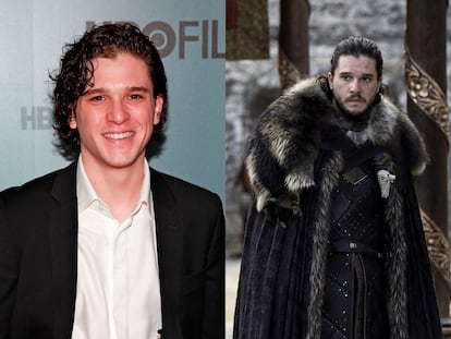 Kit Harington (Londres, Inglaterra, 1986)
Antes. Nada que ver con el bastardo Jon Nieve: el actor es descendiente de los barones de Harington, y entre sus antepasados se encuentra el inventor del inodoro, el escritor John Harington. Tras protagonizar la obra teatral War Horse, que Steven Spielberg haría película, Kit Harington debutó con Juego de tronos.
Después. Ha mantenido una carrera irregular. Debutó en el cine con la fallida secuela de Silent Hill (2012), basada en el famoso videojuego, y solo en 2014 estrenó tres películas, coincidiendo en dos de ellas con Alicia Vikander (Testamento de juventud y El séptimo hijo), y recibiendo las peores críticas por el esclavo que se convierte en gladiador para salvar a su amada en Pompeya (2014). Eso sí, puede presumir de haber protagonizado su propia miniserie (Gunpowder, 2017) y de sentido del humor al ponerle voz a un cazador de dragones en Cómo entrenar a tu dragón, él, un aliado de la khlaeesi en la serie. En lo personal, durante la segunda temporada de Juego de tronos la ficción se hizo realidad, pues comenzó una relación con la escocesa Rose Leslie, que interpretaba a Ygritte, amante de Jon Nieve. Aunque lo dejaron (Harington salió, entre otras, con la actriz Rachel McAdams), la pareja retomó su relación en 2016 y se casaron el año pasado.