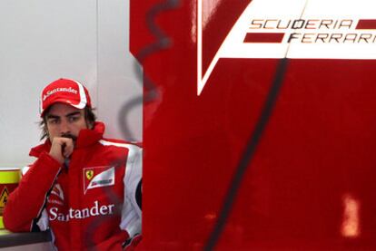 Ferrari star Fernando Alonso at a pre-season test in Cheste, Valencia earlier this month.