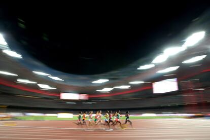 Semifinal de los 1500 metros femenino