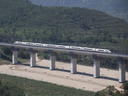 Viaducto del Candi a la altura de Montblanc (Tarragona).