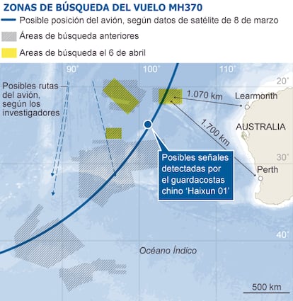 Fuentes: Gobierno de Malasia y Autoridad Australiana de Seguridad Marítima.