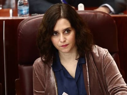 La presidenta de la Comunidad de Madrid, Isabel Díaz Ayuso.