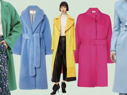 Abrigos a todo color para alegrar los ‘looks’ de invierno