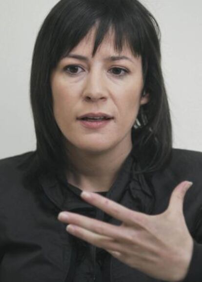 La nueva portavoz parlamentaria del BNG, Ana Pont&oacute;n.