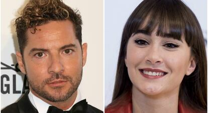 David Bisbal y Aitana Ocaña.