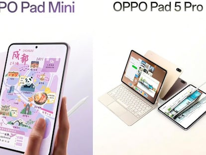 Tablets OPPO Pad 5 Pro y Pad Mini