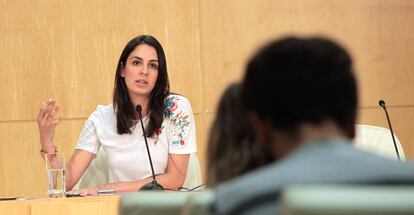La portavoz del gobierno del Ayuntamiento de Madrid, Rita Maestre.