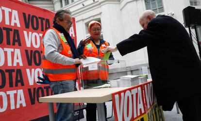 Consulta ciudadana en Madrid.