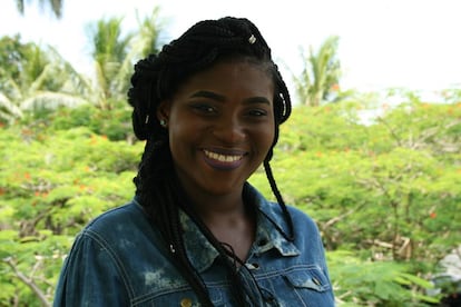 YoJubilanté Cutting, de Guyana, ha ganado en la categoría de Activista Joven, por su proyecto para impulsar la creación artística digital entre los jóvenes del Caribe.