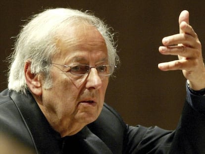 André Previn, en Lucerna (Suiza) en 2004.