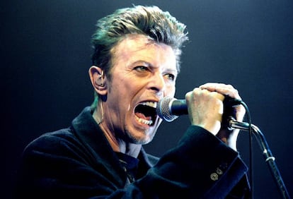 El cantant brit&agrave;nic David Bowie.