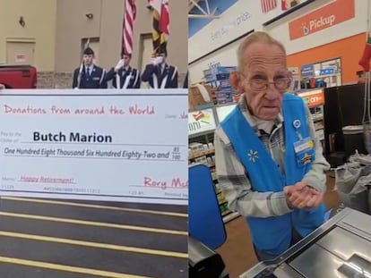 Vídeo | Un empleado de supermercado consigue jubilarse a los 82 años en EE UU gracias a TikTok