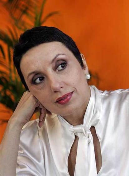 La cantante Luz Casal, en Madrid.