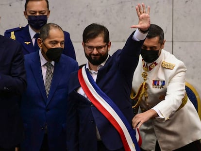 La ceremonia de asunción de Gabriel Boric, en imágenes