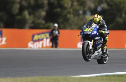 Valentino Rossi en Phillip Island