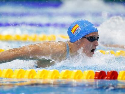 Mireia Belmonte, oro en 200 mariposa en los Europeos de Berl&iacute;n. 