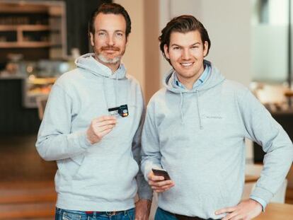 Valentin Stalf y Maximilian Tayentha, fundadores de la startup Number 26. 