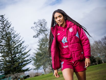 Salma Paralluelo en Auckland, durante el Mundial de Australia y Nueva Zelanda.