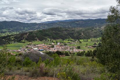 Vista general del municipio de Floresta (Boyacá), el 5 de junio de 2024.