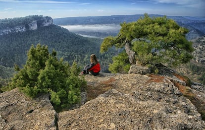 El parque natural de la Serranía de Cuenca.