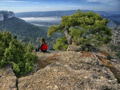 El parque natural de la Serranía de Cuenca.