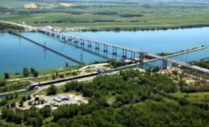 A30 Nouvelle Autoroute, en Montreal, una de las obras en las que ha participado ACS en Canad&aacute;.