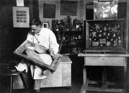 el artista alemán Paul Klee se convirtió en una referencia en la pintura