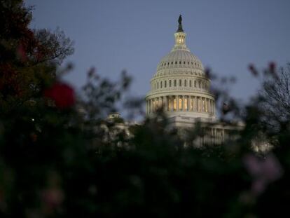 El Capitolio norteamericano, en receso por la festividad de Acci&oacute;n de Gracias. 