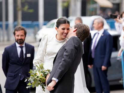 José Luis Martínez-Almeida y Teresa Urquijo, una boda real y una cumbre del PP en la Milla de Oro de Madrid
