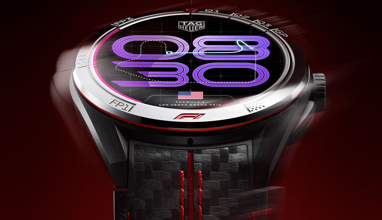 TAG Heuer Connected Calibre E5 45mm x Formula 1: nuevo reloj conectado para los que aman la velocidad