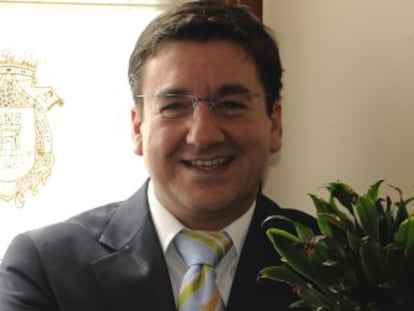 El portavoz socialista en el Ayuntamiento de Vitoria, Patxi Lazkoz.