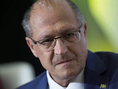 Geraldo Alckmin participa de debate em Brasília nesta quarta-feira.