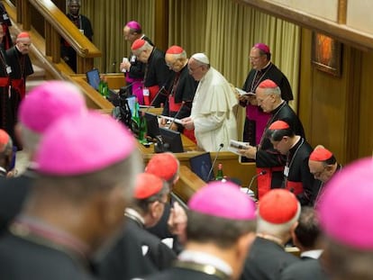 El Papa preside el S&iacute;nodo de obispos sobre la familia. 