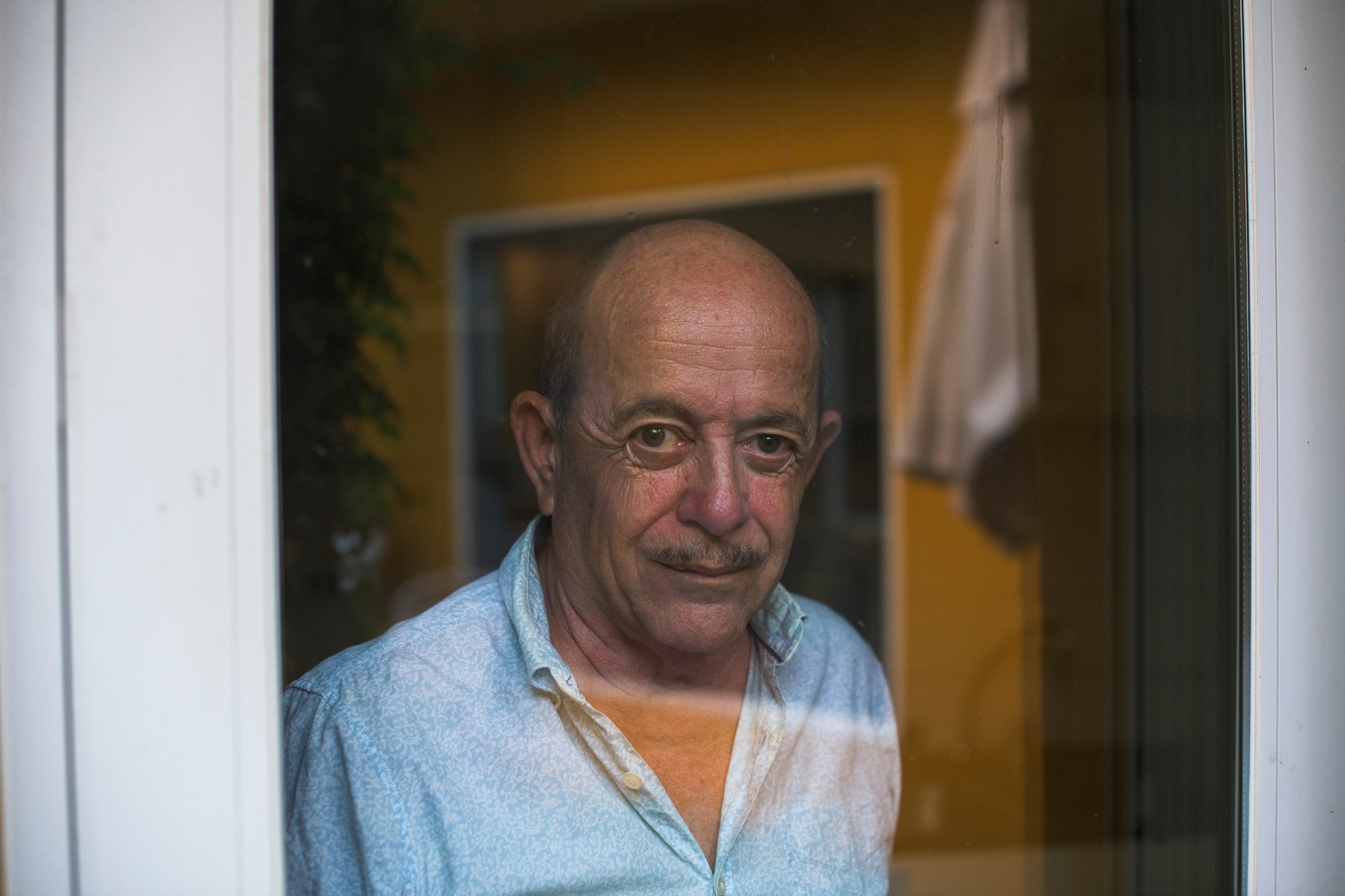 Ramón Griffero en su casa en Santiago, el pasado 9 de diciembre.