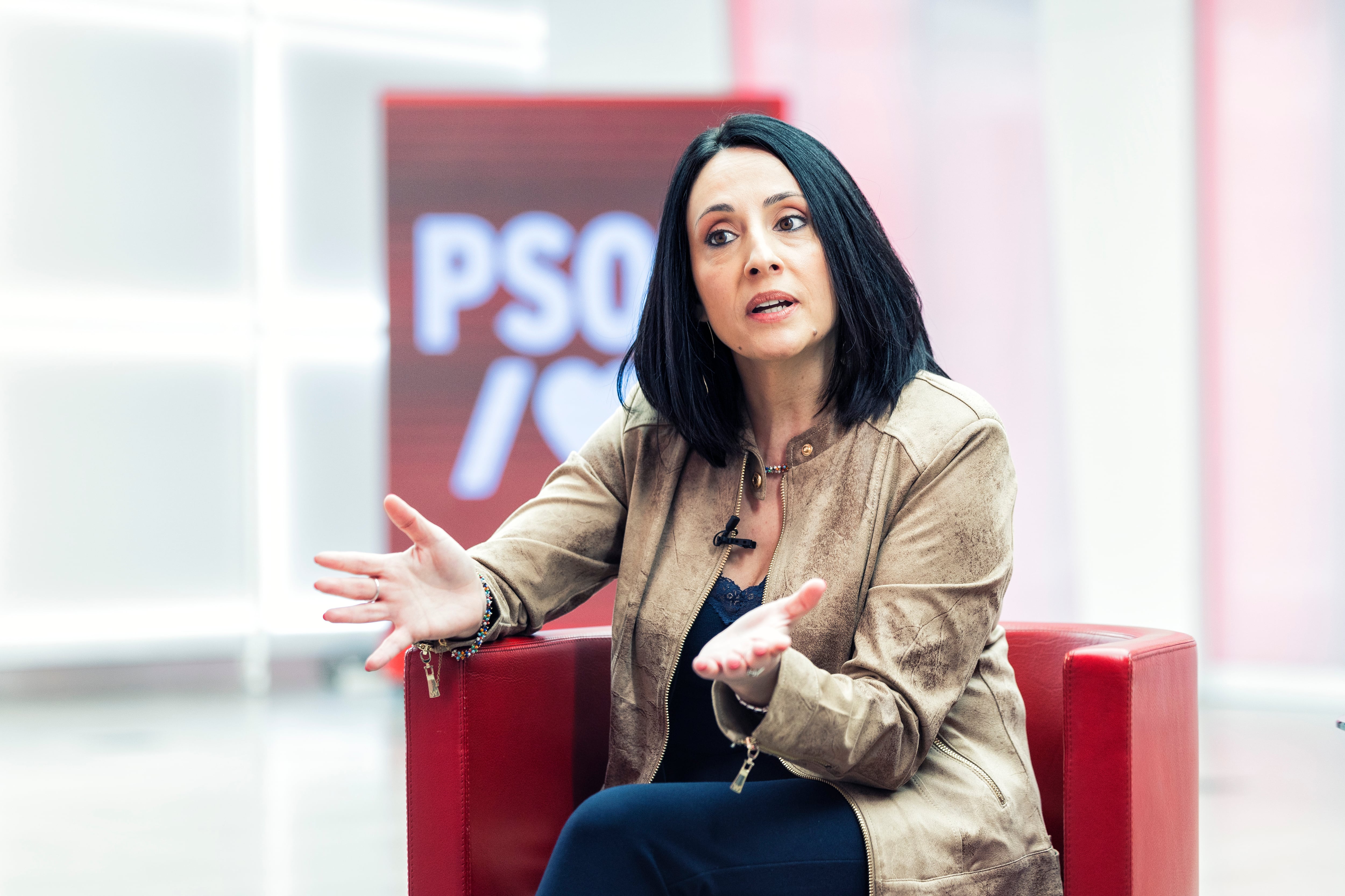 Rebeca Torró, fotografiada este viernes en Ferraz.