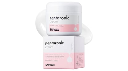 Esta crema hidratante facial coreana​ destaca por su formulación con seis péptidos y cinco tipos de ácido hialurónico.