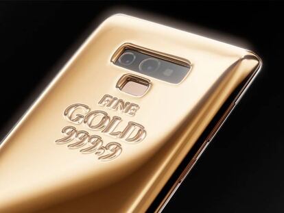 Este Note 9 vale 50.000€ y lleva un “kilo” de oro en su carcasa