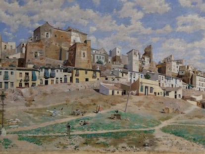 'La Coracha de Málaga', de Germán Álvarez Algeciras, muestra cómo era el barrio malagueño en 1876.