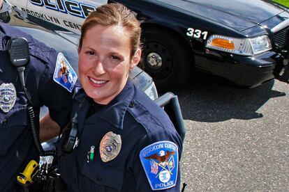 La agente Kim Potter, del Departamento de Policía de Brooklyn Center.