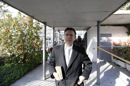 Eufemiano Fuentes, en el tribunal penal de Madrid que le juzg&oacute; en 2013.