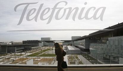Imagen de la sede de Telefónica.