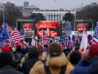 Trump's rally at the White House on January 6, 2021, which led to the assault on the Capitol.