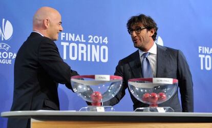 Ciro Ferrera, ex jugador del Juventus, emparejó a Sevilla y Valencia.