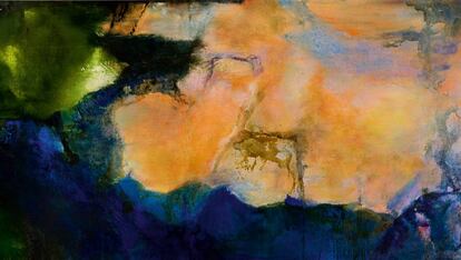 Juin- Octobre 1985, de Zao Wou-Ki.