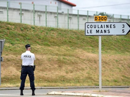  Exteriores de la prisi&oacute;n francesa de Le Mans Les Croissetes.